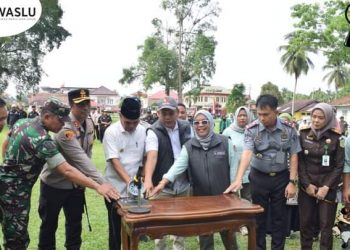 Gelar Apel Kampanye Pemilu Damai, Ketua Bawaslu Tebo: Pertanda Kampanye Sudah Dimulai