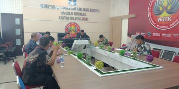 Bagian Hukum Setda Tanjabbarat Kunjungi Kanwil Kumham Jambi Konsultasi Pengisian e-Reporting dan Penilaian Pengelolaan JDIHN Tahun 2023