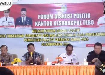 Bawaslu Tebo Pastikan Pelaksanaan Kampanye Pemilu Berjalan Lancar