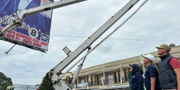 Usai Apel Siaga Bawaslu Tebo Tancapkan Tertibkan APK