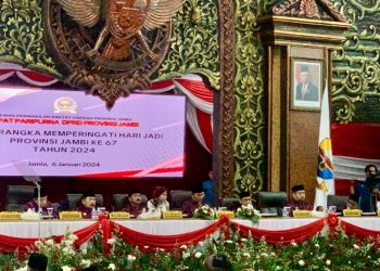 HUT Jambi Ke – 60, Edi Purwanto Sampaikan Capaian Kinerja DPRD Jambi Hingga Akhir 2023
