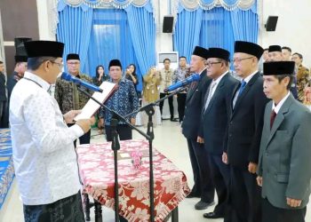 Bupati Tanjung Jabung Barat Lantik Pimpinan BAZNAS Periode 2021-2026