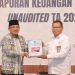 Bupati Tanjab Barat Serahkan LKPD Unaudited T. A 2023 Ke BPK RI Perwakilan Provinsi Jambi