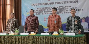 Wabup Harian Hadiri dan Buka FGD Penyusunan dan Evaluasi Manajemen Risiko Indeks (MRI) dan RTP