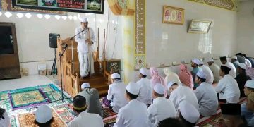 Bupati UAS Lakukan Safari Jumat di Masjid Munajatul Ummah Desa Sungai Serindit