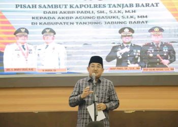 Pemkab Tanjab Barat Gelar Malam Pisah Sambut Kapolres