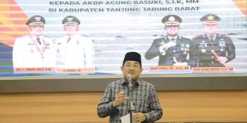 Pemkab Tanjab Barat Gelar Malam Pisah Sambut Kapolres