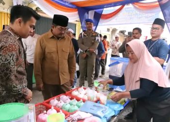 Bupati UAS Tinjau Pasar Beduk Ramadhan 1445 H