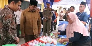 Bupati UAS Tinjau Pasar Beduk Ramadhan 1445 H