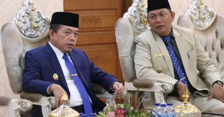Wabup Hairan Hadiri Pelantikan Direktur Utama PT. Bank Pembangunan Daerah Jambi