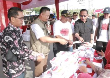 Bupati Tanjab Barat Sukses Melakukan Simulasi Pemungutan dan Penghitungan Suara