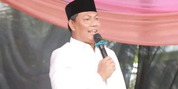 Wakil Bupati Tanjab Barat Hadiri Peringatan Isra Mikraj di Ponpes Nurul Huda Desa Mandala Jaya