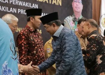 Bupati Tanjab Barat Hadiri Sertijab Kepala Perwakilan BPK RI Perwakilan Provinsi Jambi