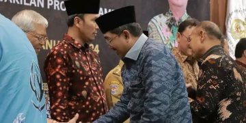 Bupati Tanjab Barat Hadiri Sertijab Kepala Perwakilan BPK RI Perwakilan Provinsi Jambi