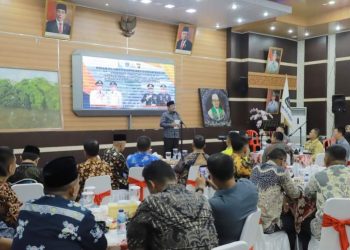 Ketua DPRD Tanjabbar Hadiri Malam Pisah Sambut Kapolres