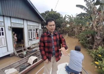 Abun Yani Kembali Sisir Wilayah Taman Rajo Yang Terdampak Banjir