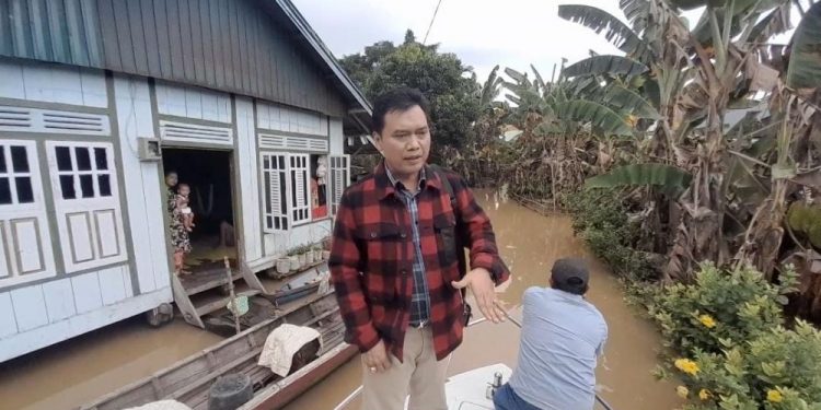 Abun Yani Kembali Sisir Wilayah Taman Rajo Yang Terdampak Banjir