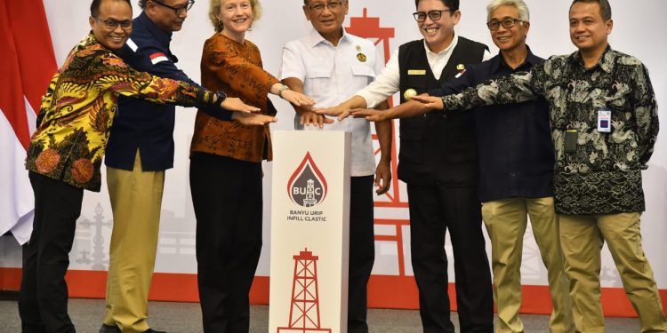 Menteri ESDM Resmikan Tajak Sumur Infill dan Clastic Banyu Urip