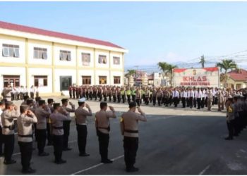 Polres Kerinci Turunkan 272 Personel Pengamanan Kunjungan Presiden Jokowi
