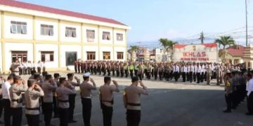 Polres Kerinci Turunkan 272 Personel Pengamanan Kunjungan Presiden Jokowi