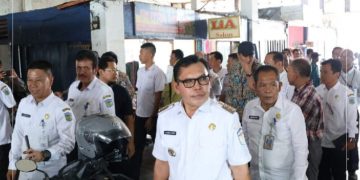 Wako Ahmadi dampingi Direktur Logistik Kamendagri lakukan pengecekan Justifikasi teknis dan pedagang