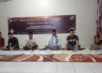 KPU Tebo Gelar Rakor dan Evaluasi Kinerja Adhoc