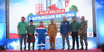 Seremonial Serah Terima Area Operasi Betung Meruo Senami Oleh PT Pertamina EP Field Jambi