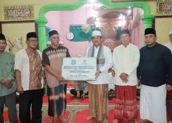 Bupati Tanjab Barat Gelar Safari Ramadhan di Desa Suka Damai, Tebing Tinggi