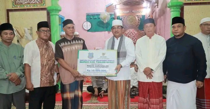Bupati Tanjab Barat Gelar Safari Ramadhan di Desa Suka Damai, Tebing Tinggi