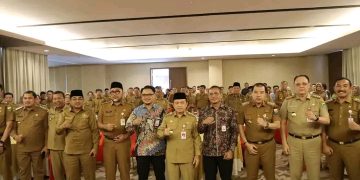 Bupati Tanjabbar Ikuti Rakor Sinergi dan Penguatan Pemberantasan Korupsi Kepala Daerah se-Provinsi Jambi