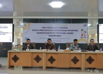 Wabup Hairan Hadiri Pra Penilaian Upaya Percepatan Penurunan Stunting