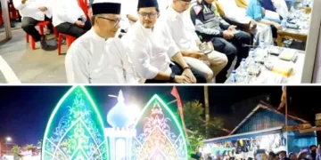Ketua Komisi II DPRD Tanjab Barat Hadiri Festival Pawai Takbiran Idul Fitri 1445 H