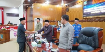 DPRD Tanjab Barat Gelar Paripurna Pertama Penyampaian Nota Pengatar Ranperda APBD Tahun 2023