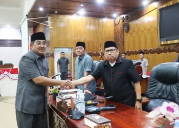 DPRD Tanjab Barat Gelar Rapat Paripurna Pertama Penyampaian Nota Pengantar (Ranperda)