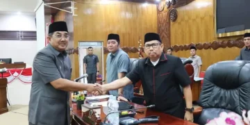 DPRD Tanjab Barat Gelar Rapat Paripurna Pertama Penyampaian Nota Pengantar (Ranperda)