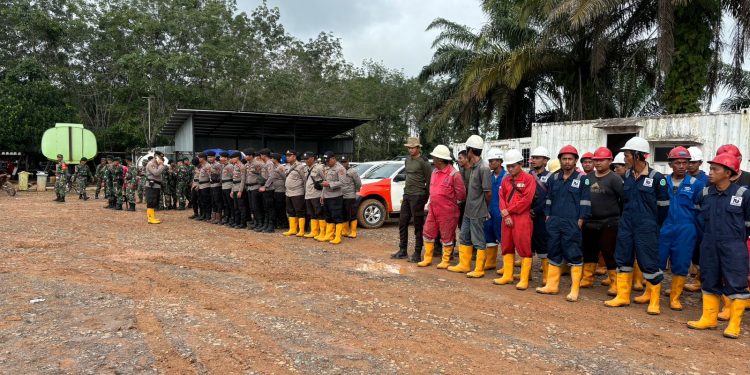 Tujuh Hari Kerja, Tim Gabungan Berhasil Tutup Ratusan Sumur dan Puluhan Camp Ilegal