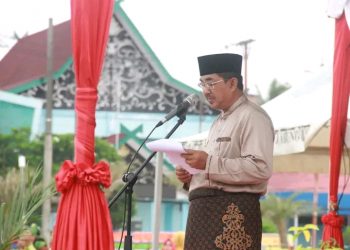 Bupati Tanjab Barat Pimpin Upacara Hari Lahir Pancasila 2024