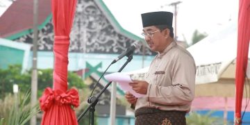 Bupati Tanjab Barat Pimpin Upacara Hari Lahir Pancasila 2024