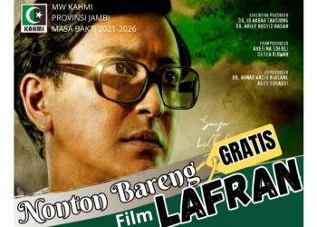 Bangkitkan Semangat dan Militansi Kader, KAHMI Jambi Nobar Film Lafran pada 25 Juni
