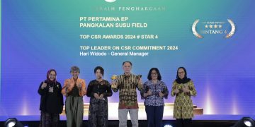 Pertamina Hulu Rokan Zona 1 Raih Penghargaan di Ajang Top CSR Awards 2024