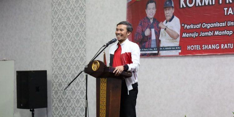 Rakerprov Kormi Jambi, Edi Purwanto: Rumuskan Program Bugar Gembira untuk Masyarakat