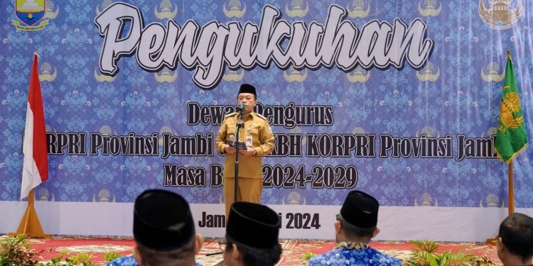 Gubernur Al Haris: Kontribusi KORPRI Luar Biasa