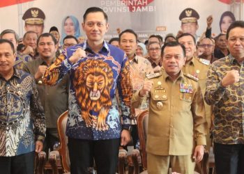 Menteri AHY Puji Kinerja Gubernur Al Haris Sukseskan Program Reforma Agraria