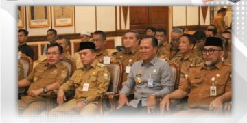 Tingkatkan Sinergi Antar Lembaga dalam Pemenuhan HAM, Gubernur Jambi Kukuhkan GTDBHAM Provinsi JambiJ