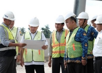 Tinjau Pembangunan Islamic Center dan Stadion, Gubernur Puas dan Optimis