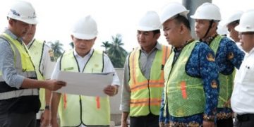 Tinjau Pembangunan Islamic Center dan Stadion, Gubernur Puas dan Optimis