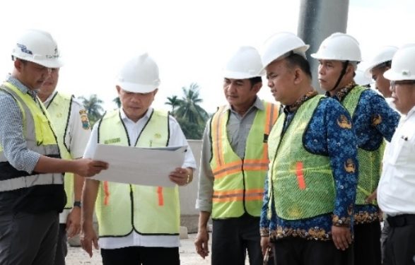Tinjau Pembangunan Islamic Center dan Stadion, Gubernur Puas dan Optimis