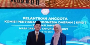 Gubernur Al Haris Resmi Lantik KPID Prov Jambi, Salah Satunya Putra Asal Kerinci