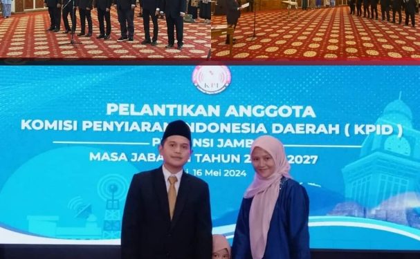Gubernur Al Haris Resmi Lantik KPID Prov Jambi, Salah Satunya Putra Asal Kerinci