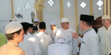 Safari Subuh di Masjid Baiturrahim Azkia, Bupati UAS Ajak Masyarakat Makmurkan Masjid